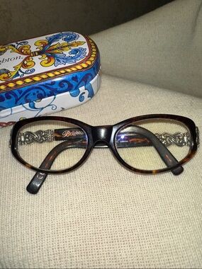 Brighton Sabrina Tortoise prescription ready or sunglasses ready glasses